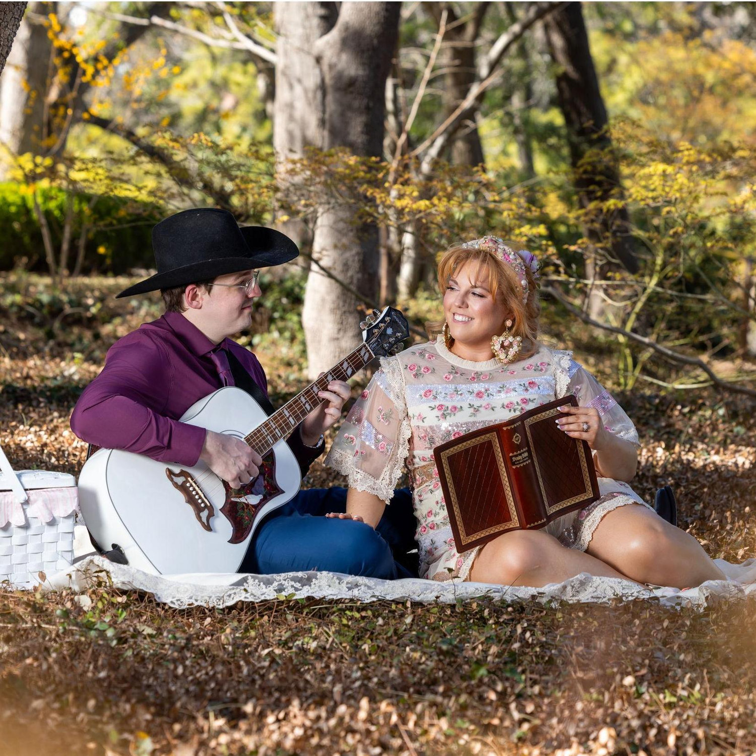 Brady officially asked me to be his girlfriend on a picnic date just like this. He wrote me a love letter from the heart and we shared our first kiss.