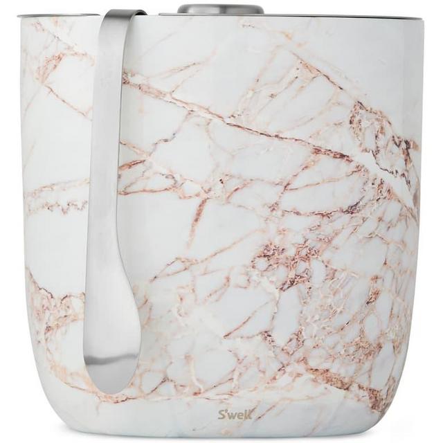Calacatta Gold Ice Bucket & Tongs Set