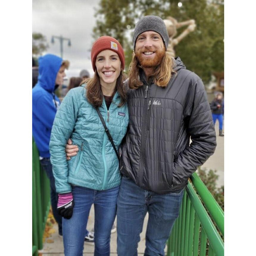 Early on in the relationship we went to Cedar Point and Jordan met Laura's family. Jordan (the mountain biker / rock climber) is terrified of roller coasters but bravely got on a few to impress Laura