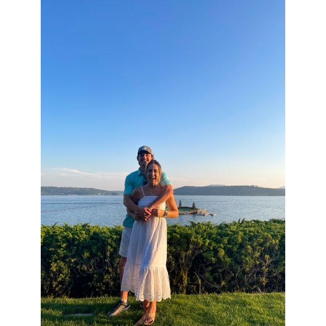 Dinner at the Coeur d'Alene resort
