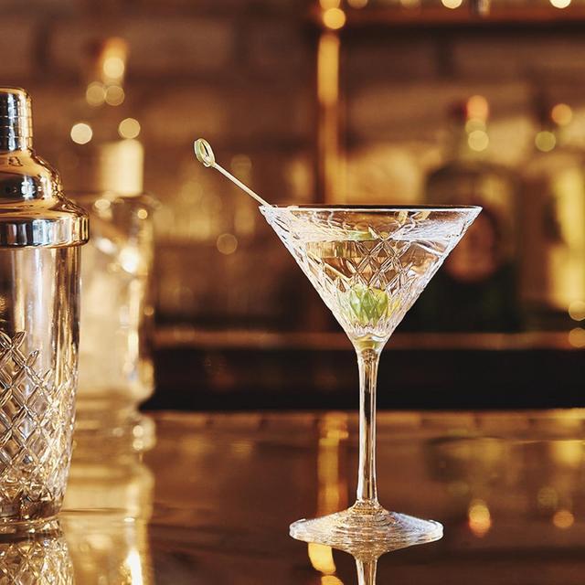 Soho Home Barwell Cut Crystal Martini Glass