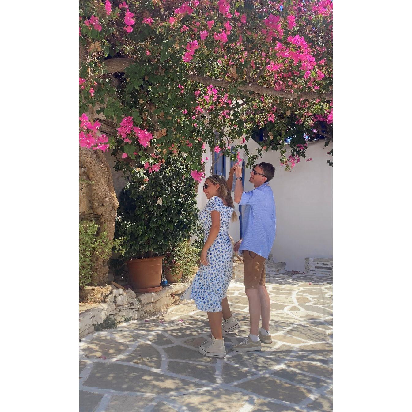 Our 1st time in greece ! (Our favorite destination) haha