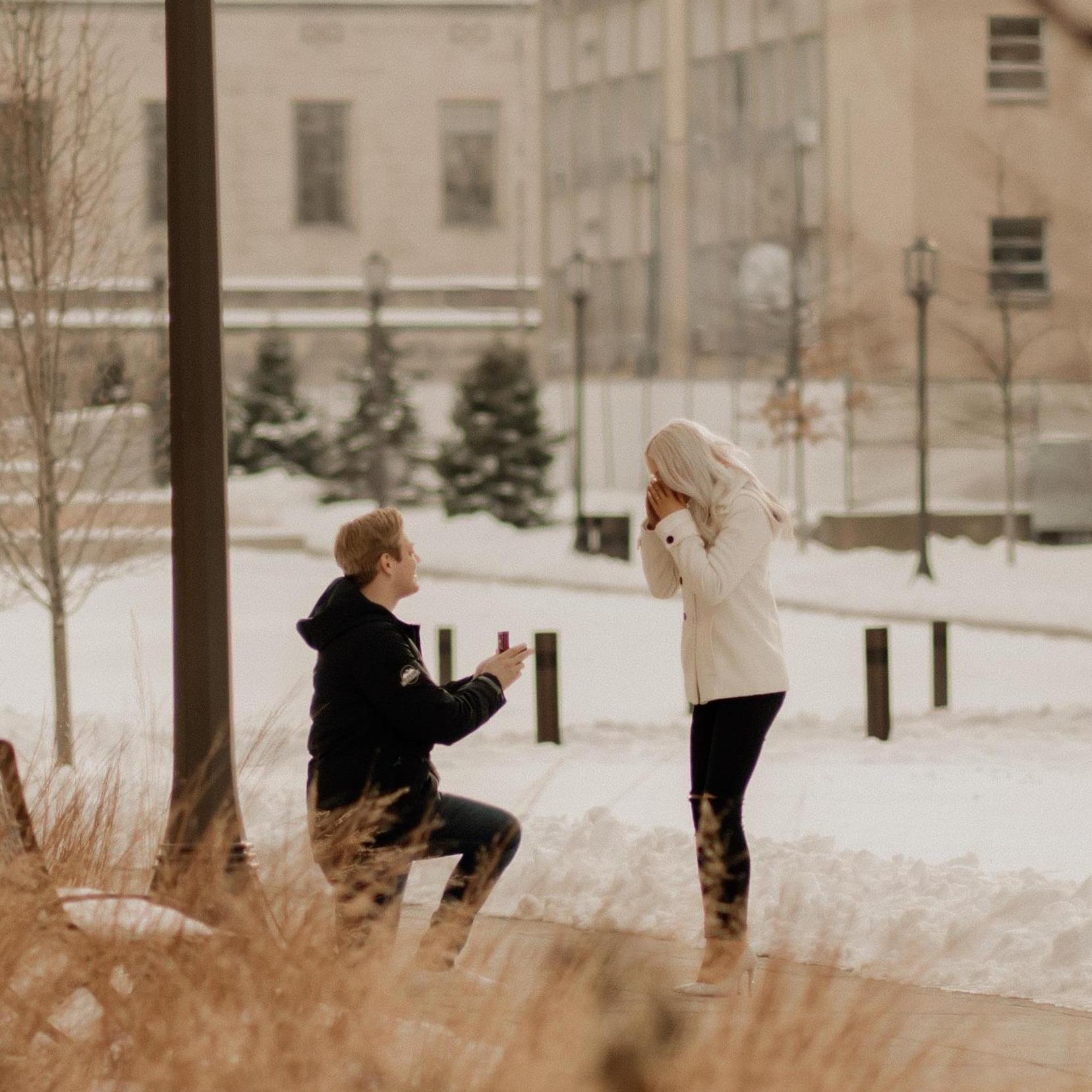"Will you marry me?"