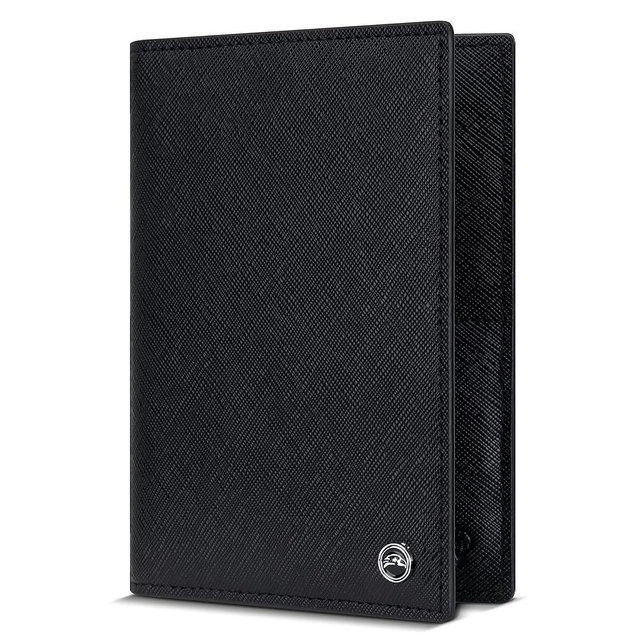 Snazzy Hawk 2 Passport Holder - Travel Essentials, RFID Blocking Wallet Credit Card Organiser, Plain Accessories Slim Cover For Men & Women | Travel Essentials, RFID Blocking, Wallet, Accessories, Slim Cover
