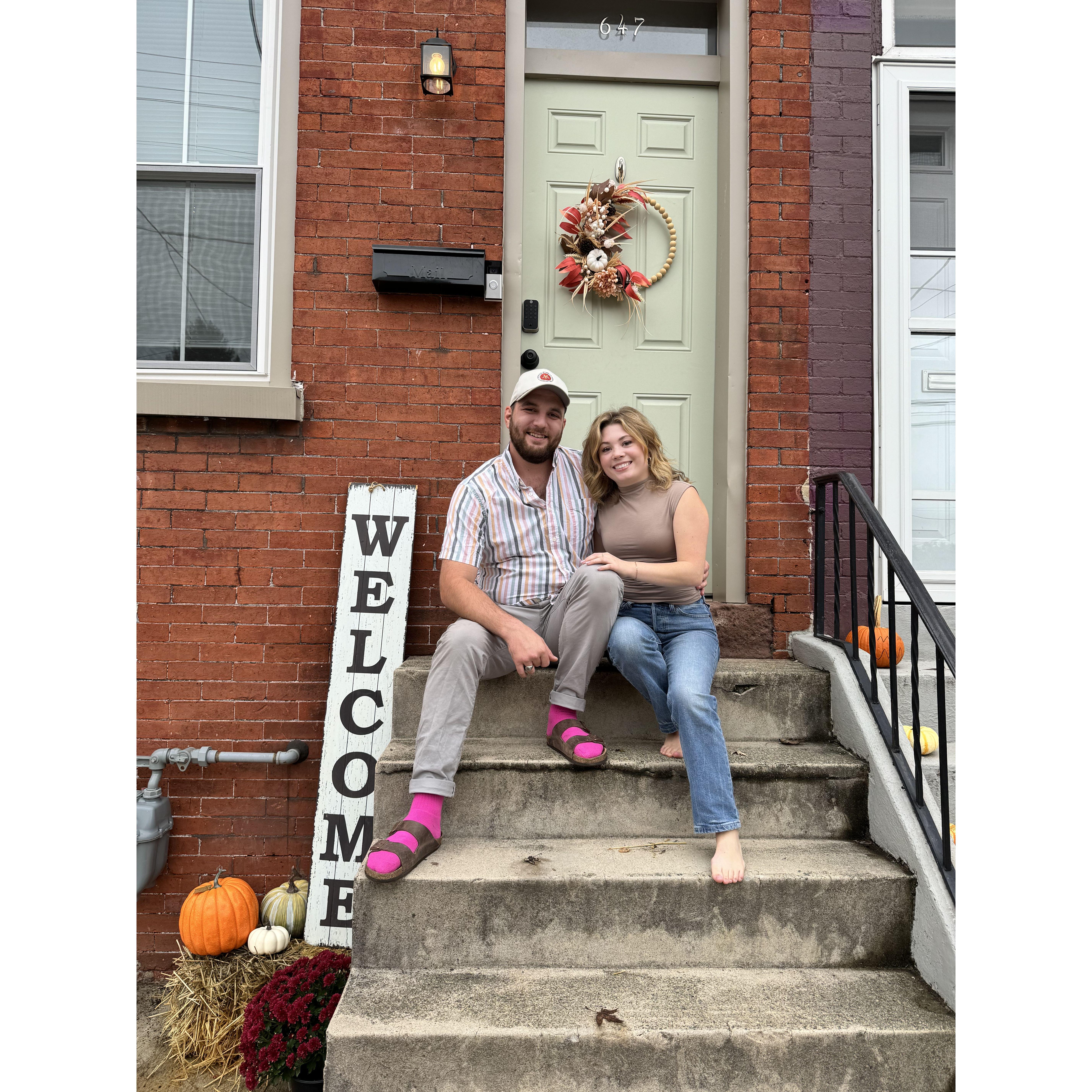 Our first home & housewarming party