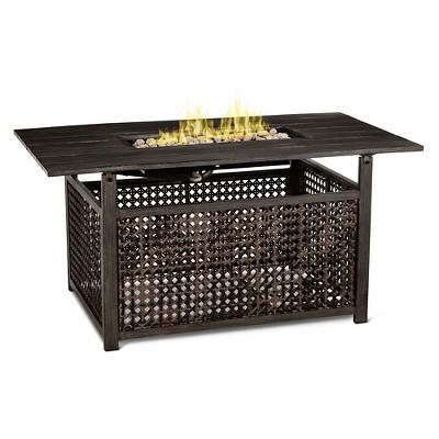Fabron 54" Rectangle LP Fire Table - Threshold