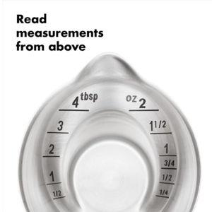 OXO Angled Measuring Jigger, Stainless Steel