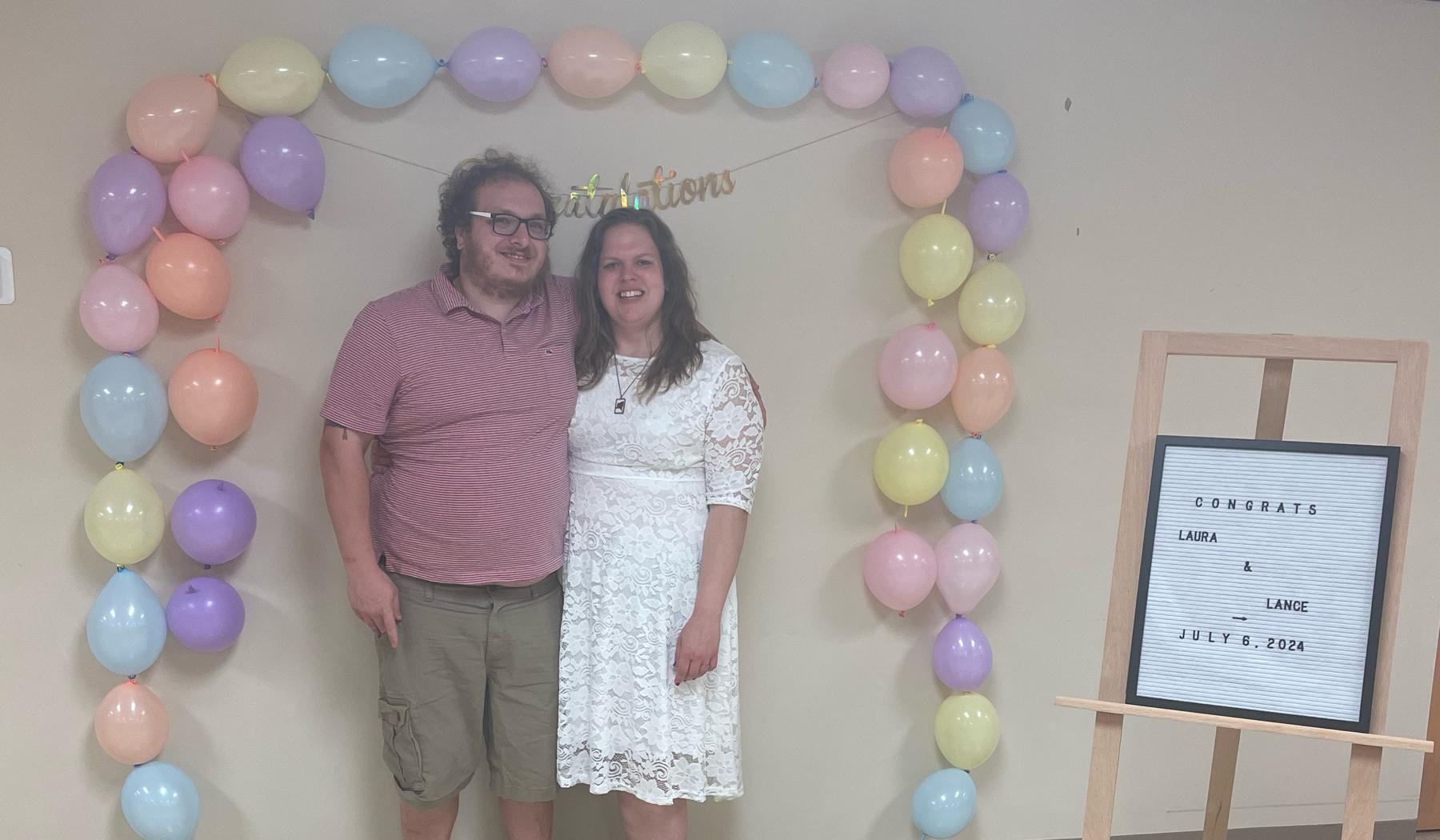 The Wedding Website of Laura Hammer and Lance Lyons