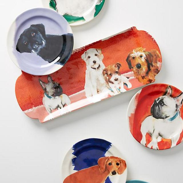 Dog-a-Day Dessert Plate