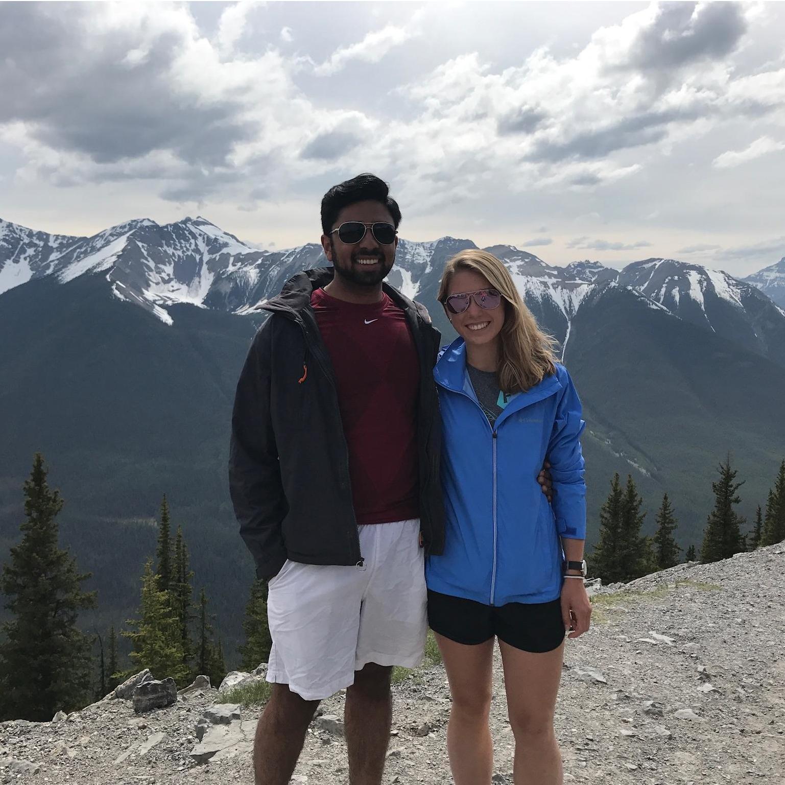 Another mountain in Banff, but look at that view!