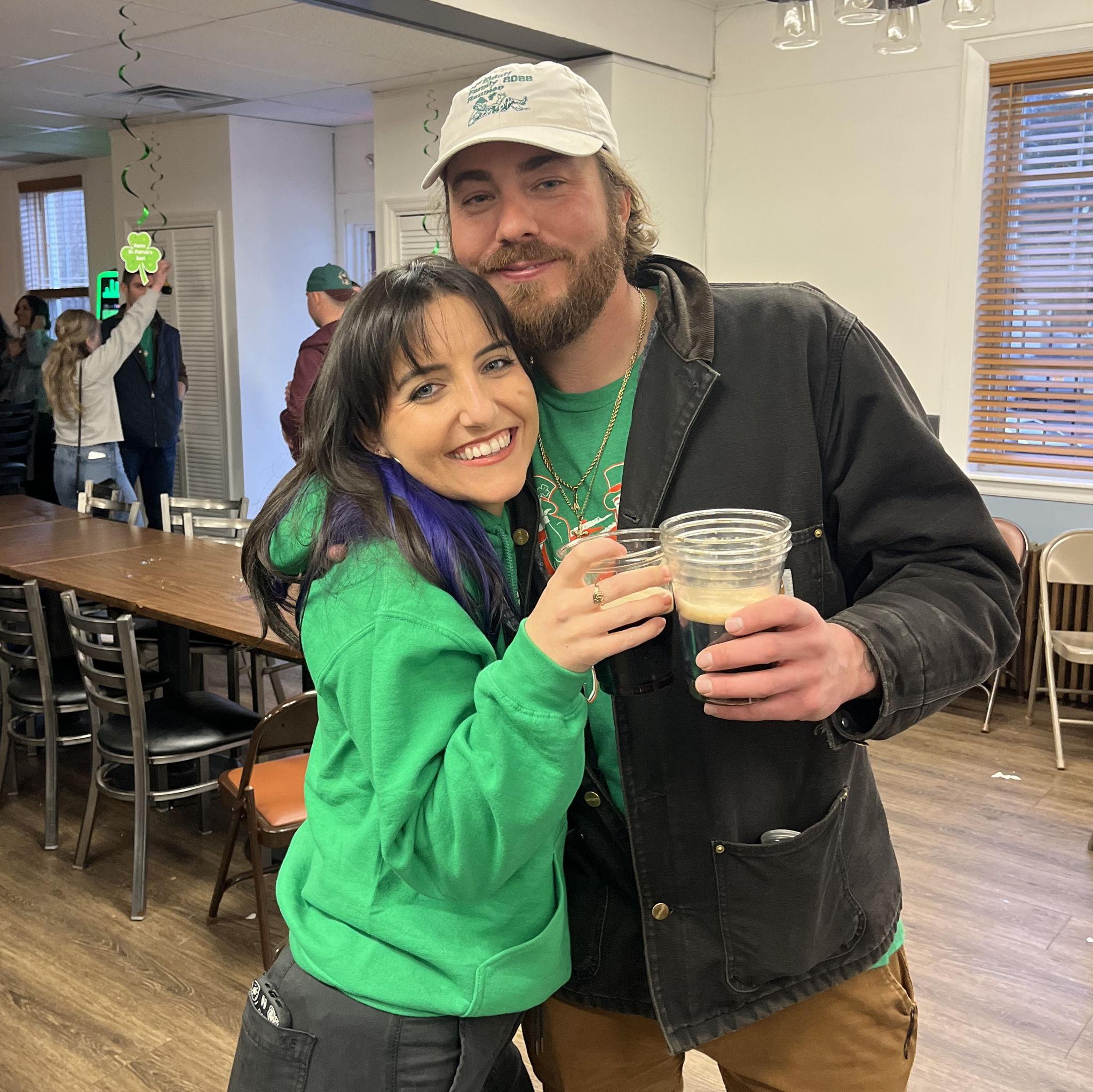 Happy St. Patrick's Day! Did you know we had our first date on St. Patrick's Day 2021?