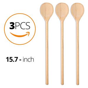 Amazon: Wooden Spoons Long Handle for Cooking