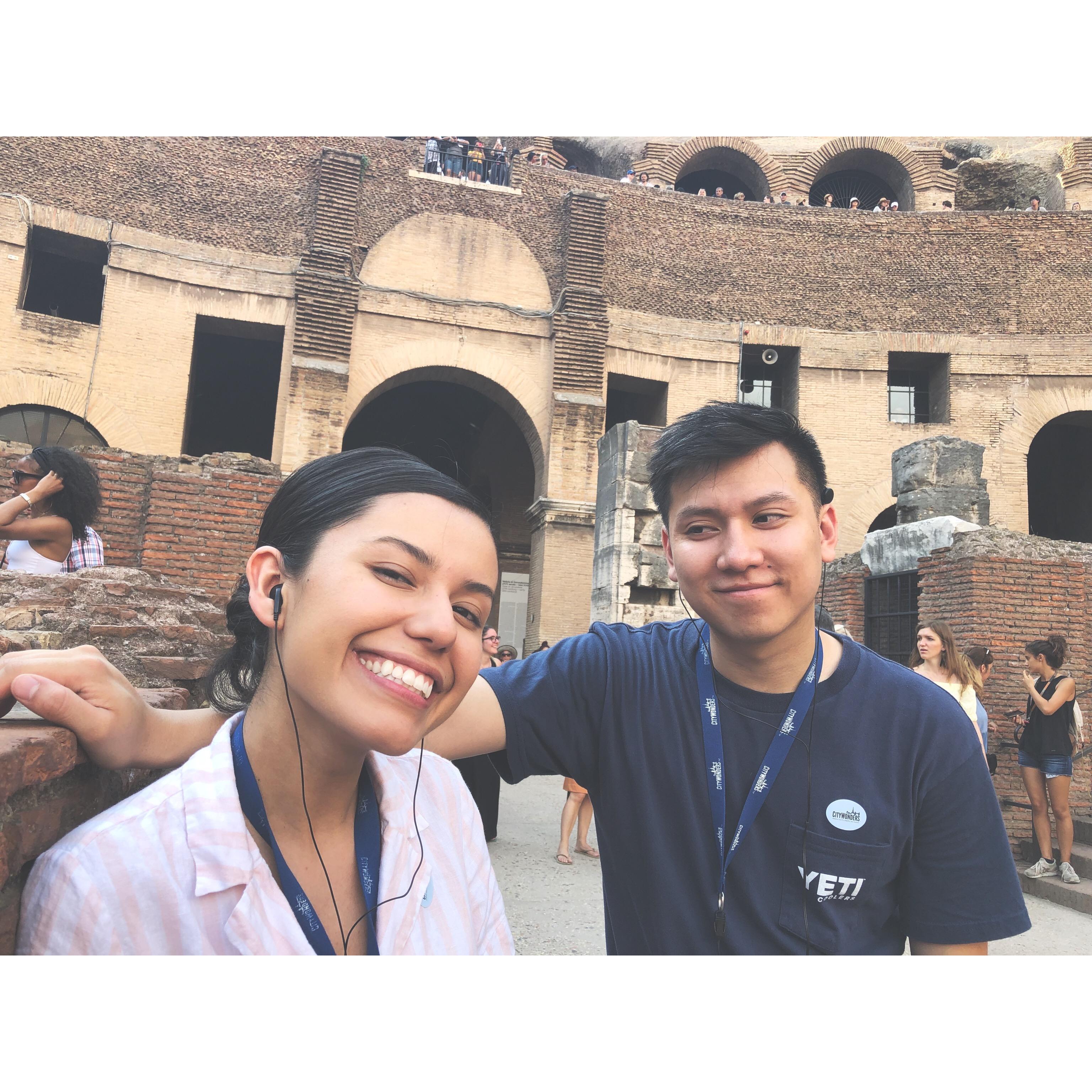 Battling at the Colosseum