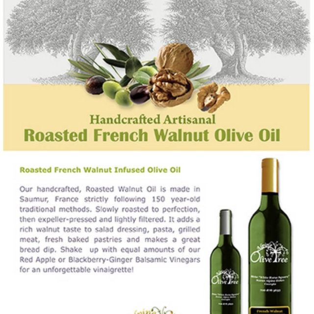 French Walnut Olive Oil