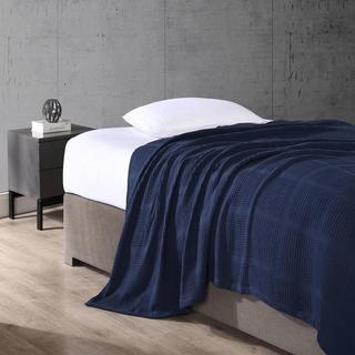 Essentials Waffle Grid Blanket