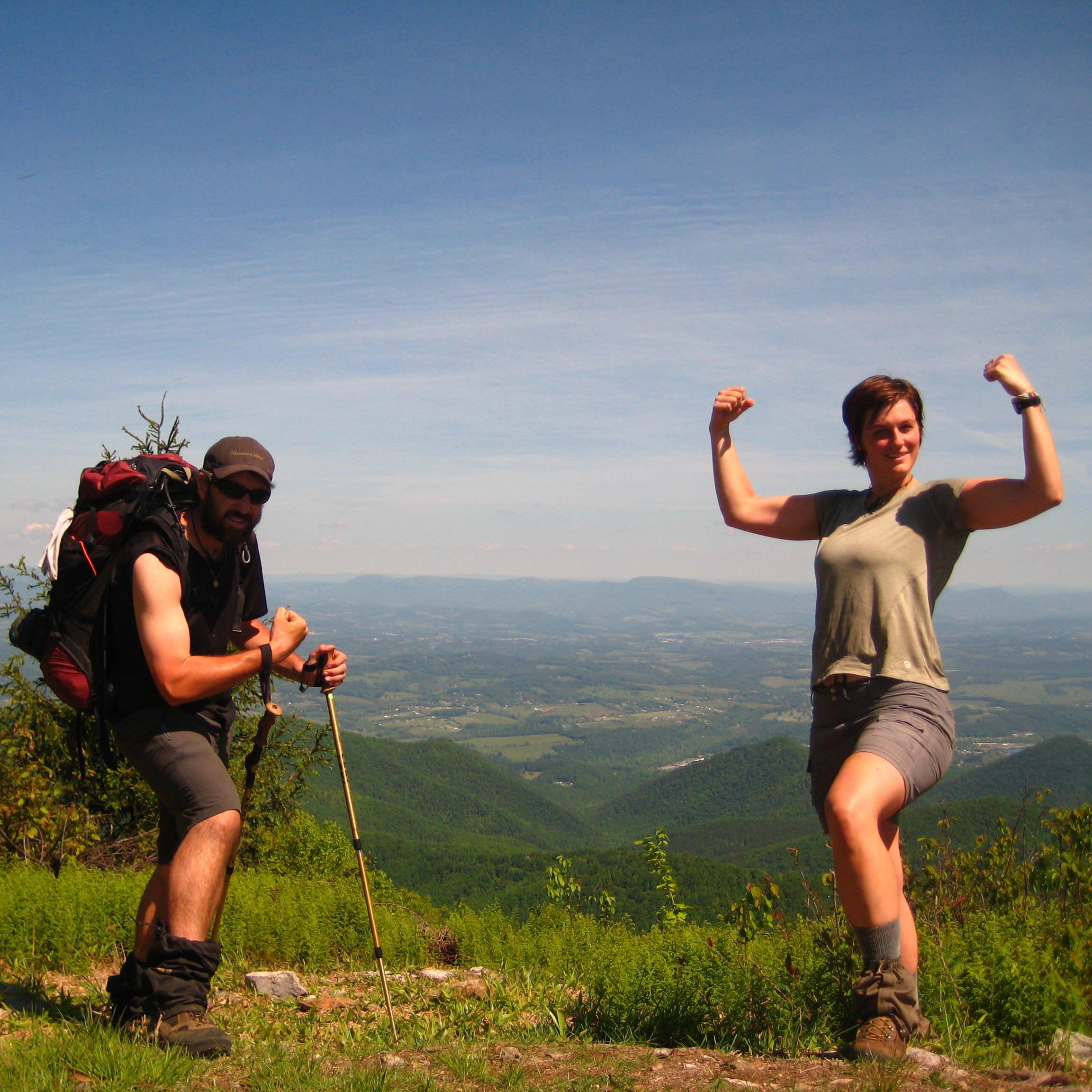 The top of Buff Mountain