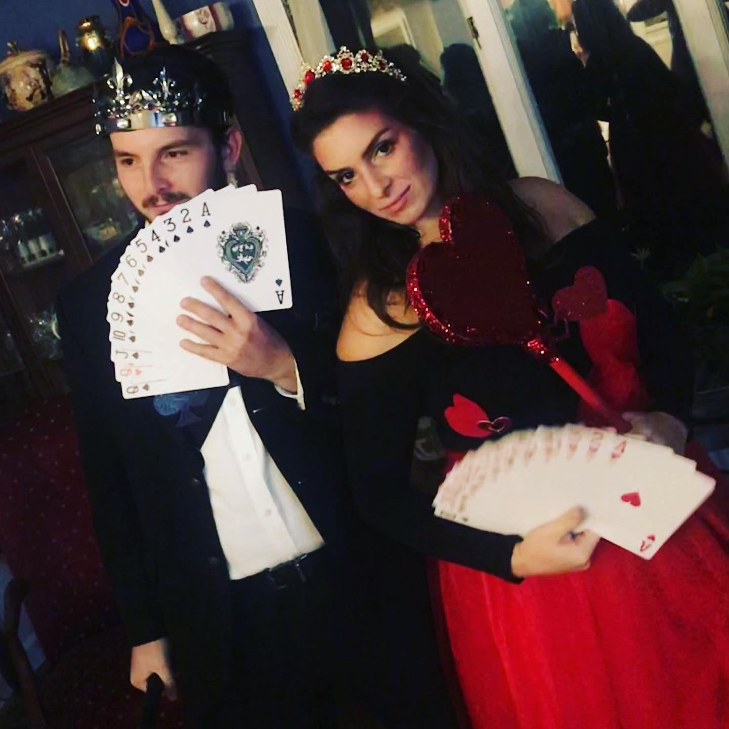 11.01.2019 - the king of spades and queen of hearts, Halloween