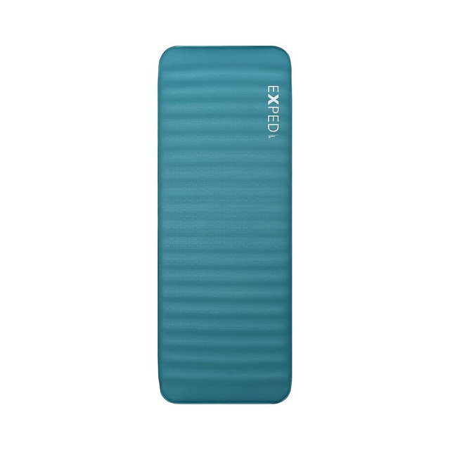 Exped MegaMat Medium Wide - Self Inflating Soft Car Sleeping Mat, 4” Foam Pad, Pump Included