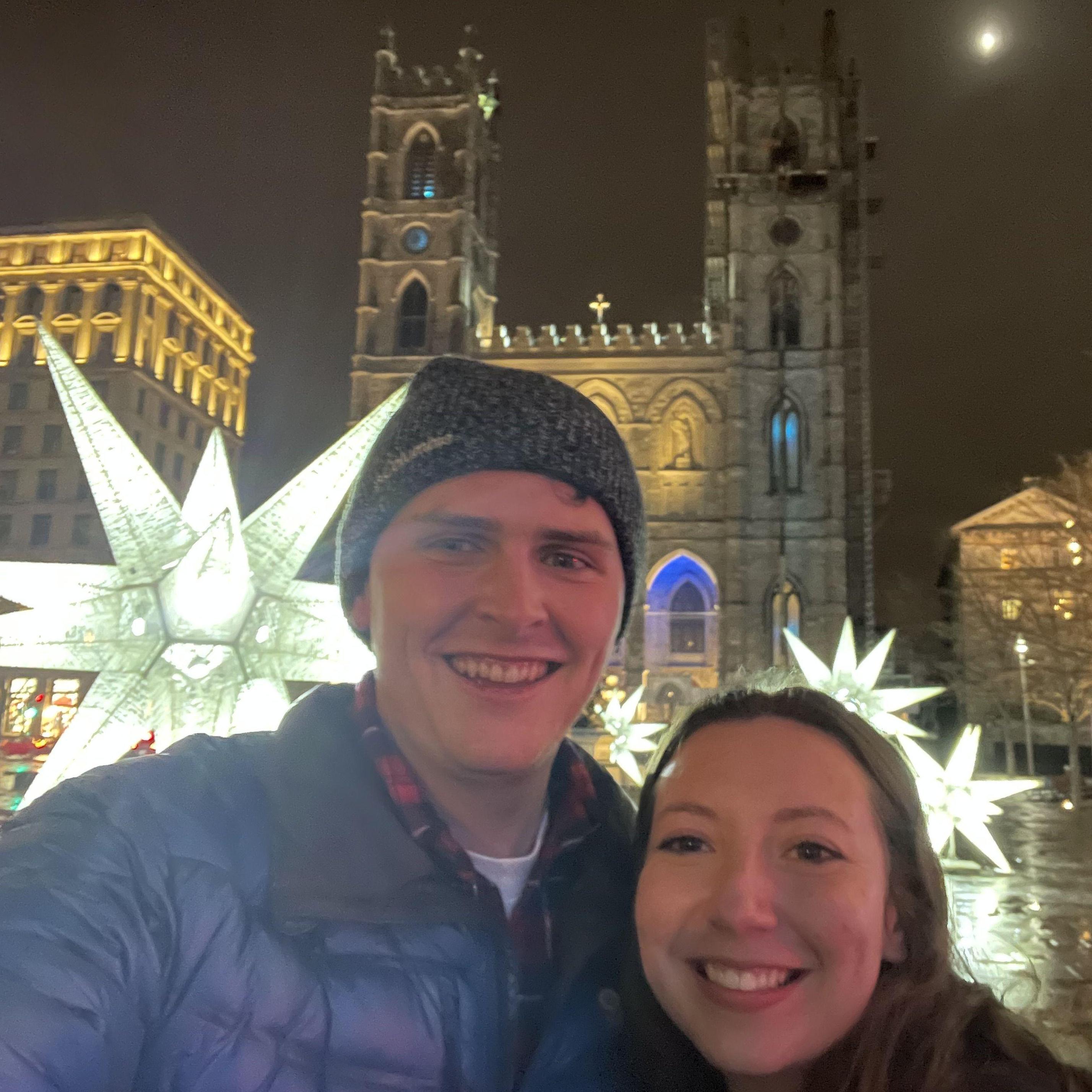 Our first date! Montreal, Canada