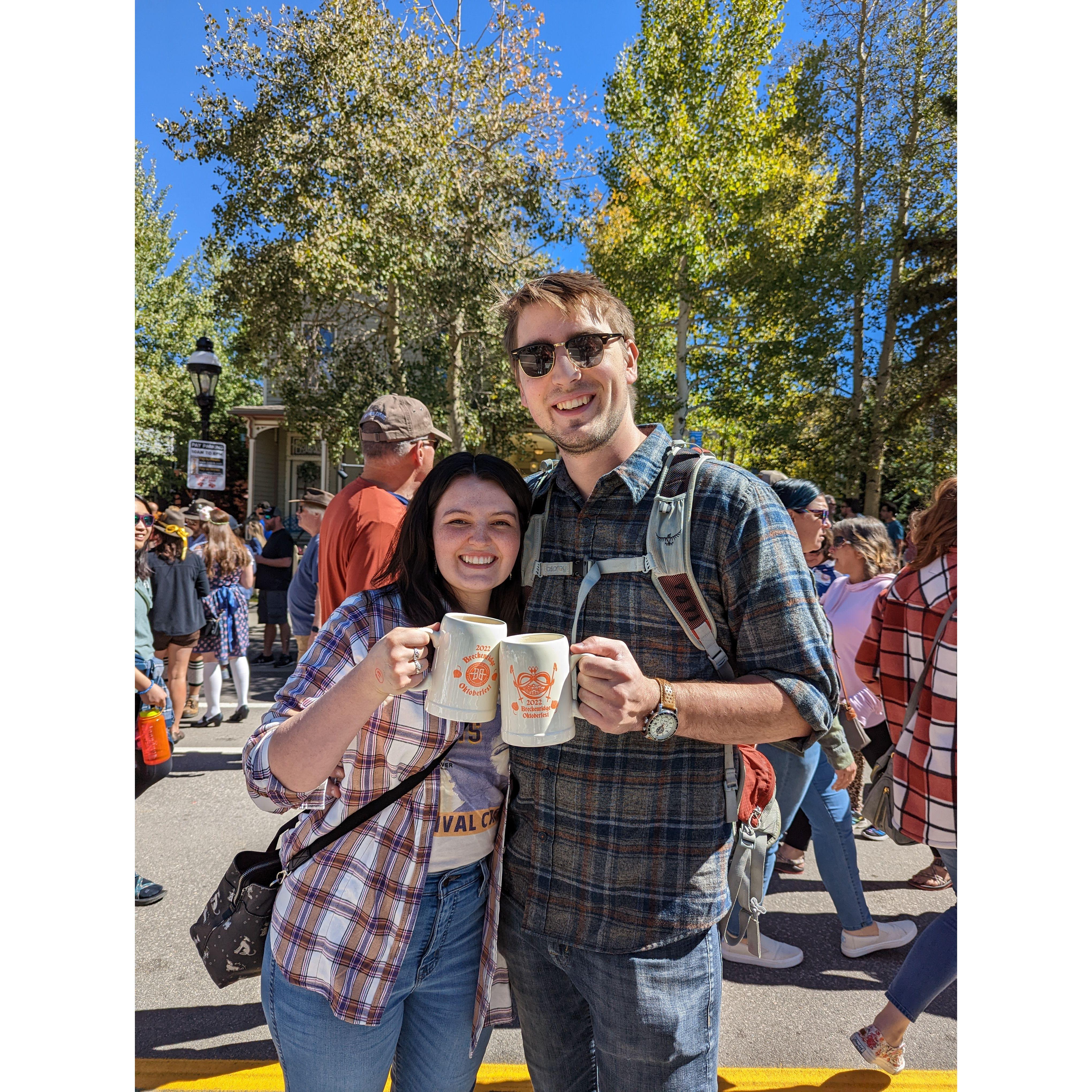 Oktoberfest in Breckenridge, CO!
