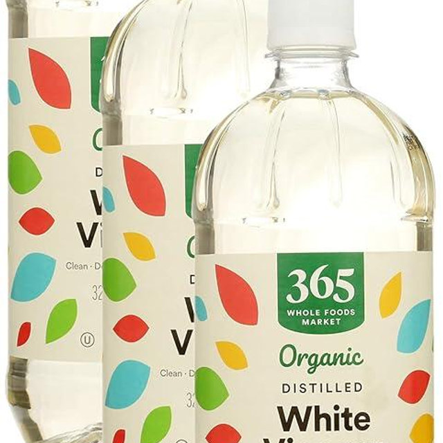 365 by Whole Foods Market, Organic White Distilled Vinegar, 32 Fl Oz (Pack of 3)