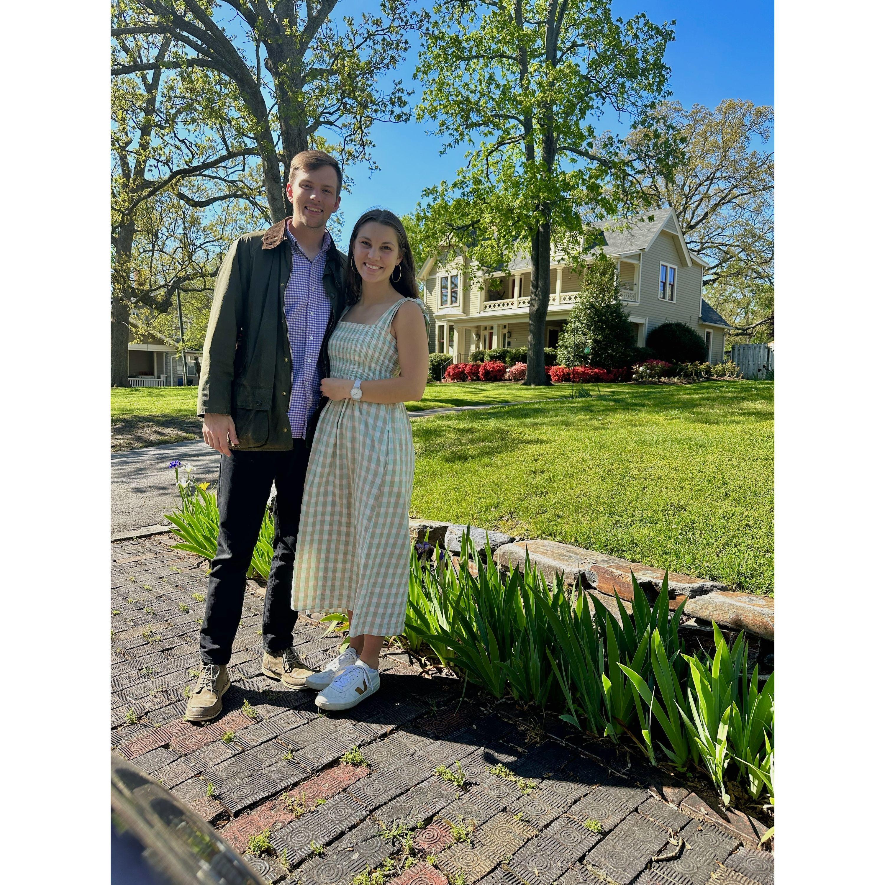 Easter 2023, dreaming to one day have a house like the one behind us!