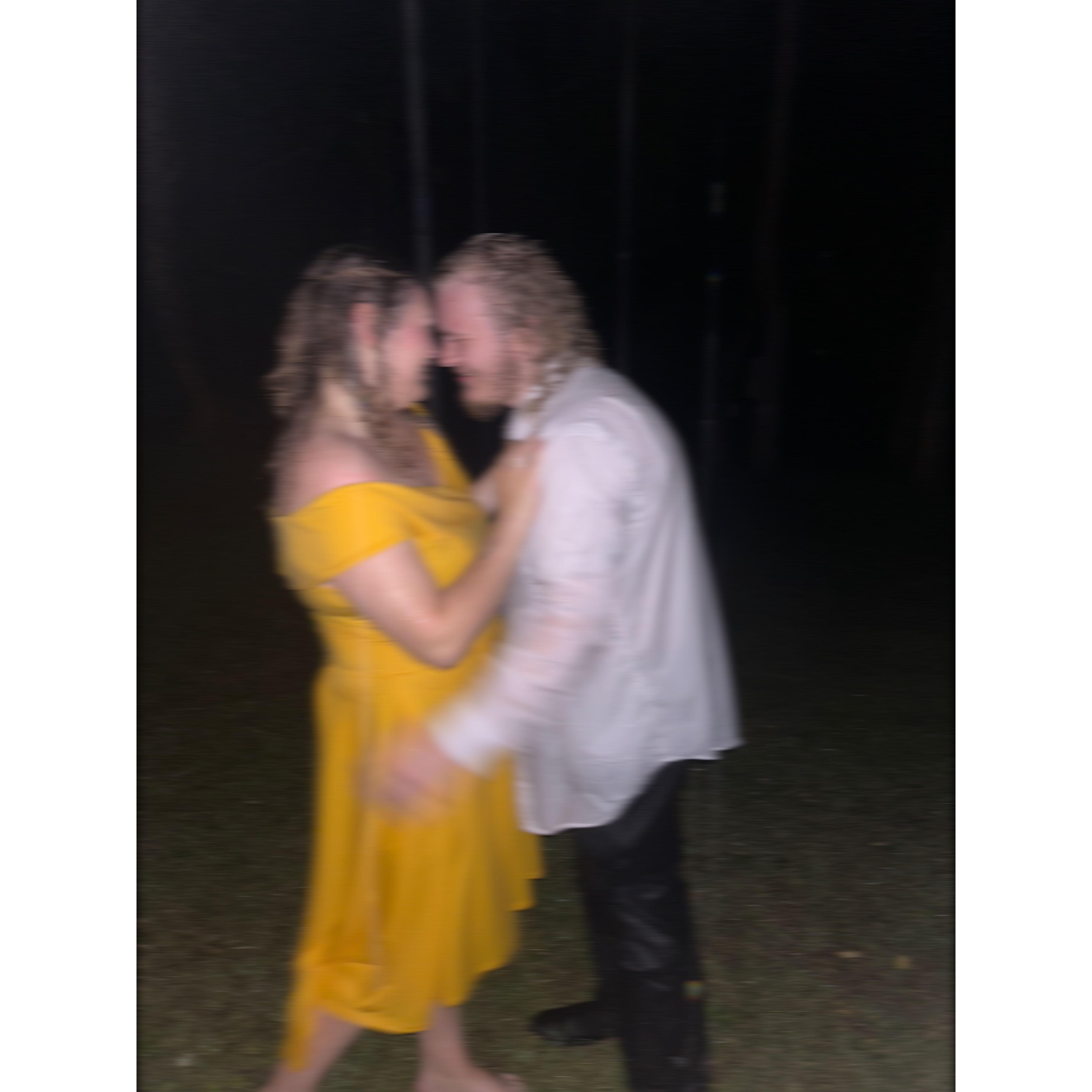 KISS ME IN THE POURING RAIN