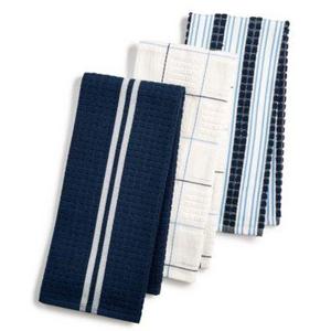 Martha Stewart Collection - 3-Pc. Terry Cloth Kitchen Towels, Created for Macy's