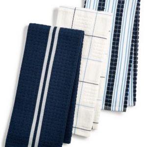 Martha Stewart Collection 3-Pc. Waffle Weave Kitchen Towels, Created for  Macy's - Macy's