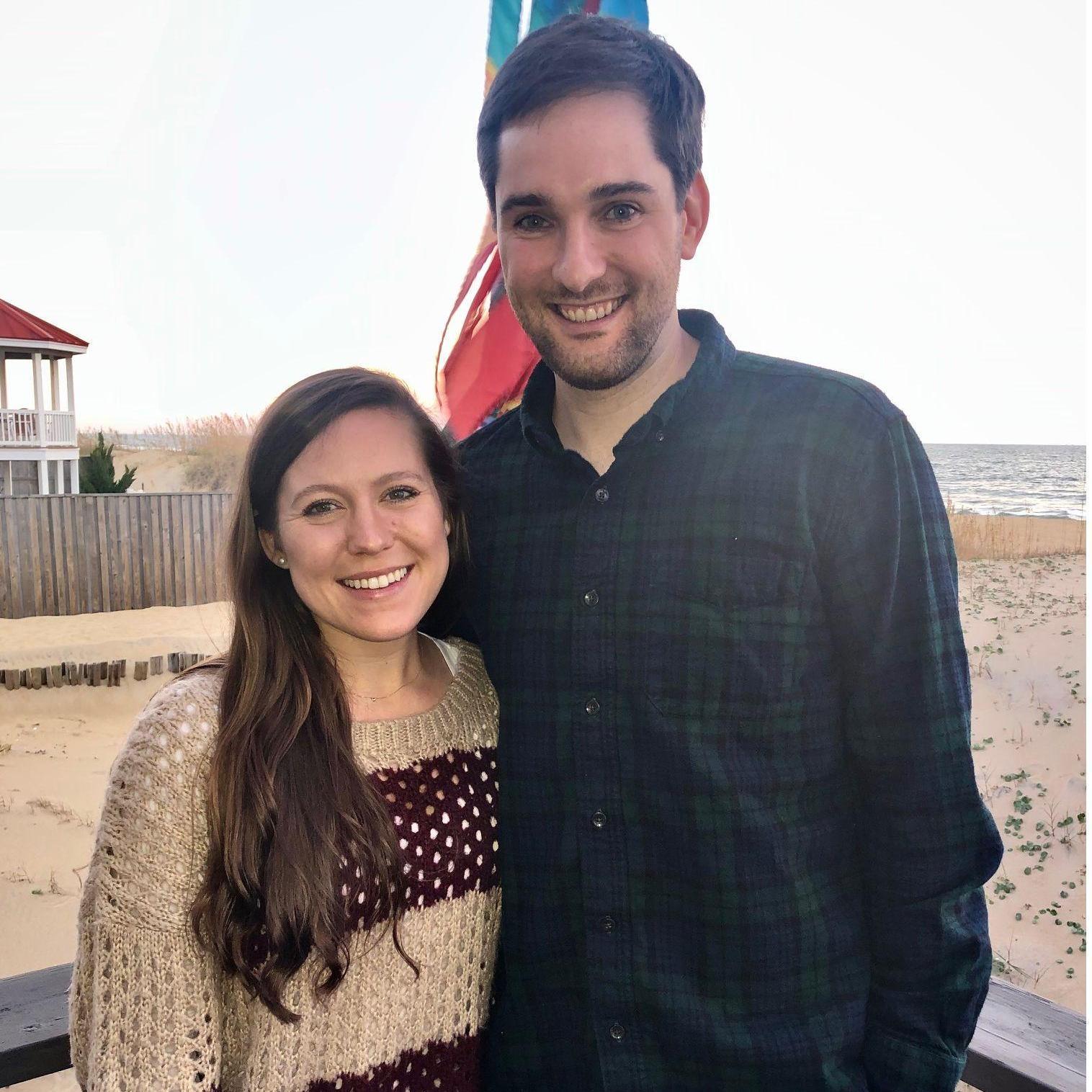 Our first Thanksgiving together in Sandbridge.