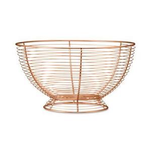 Copper Wire Fruit Basket