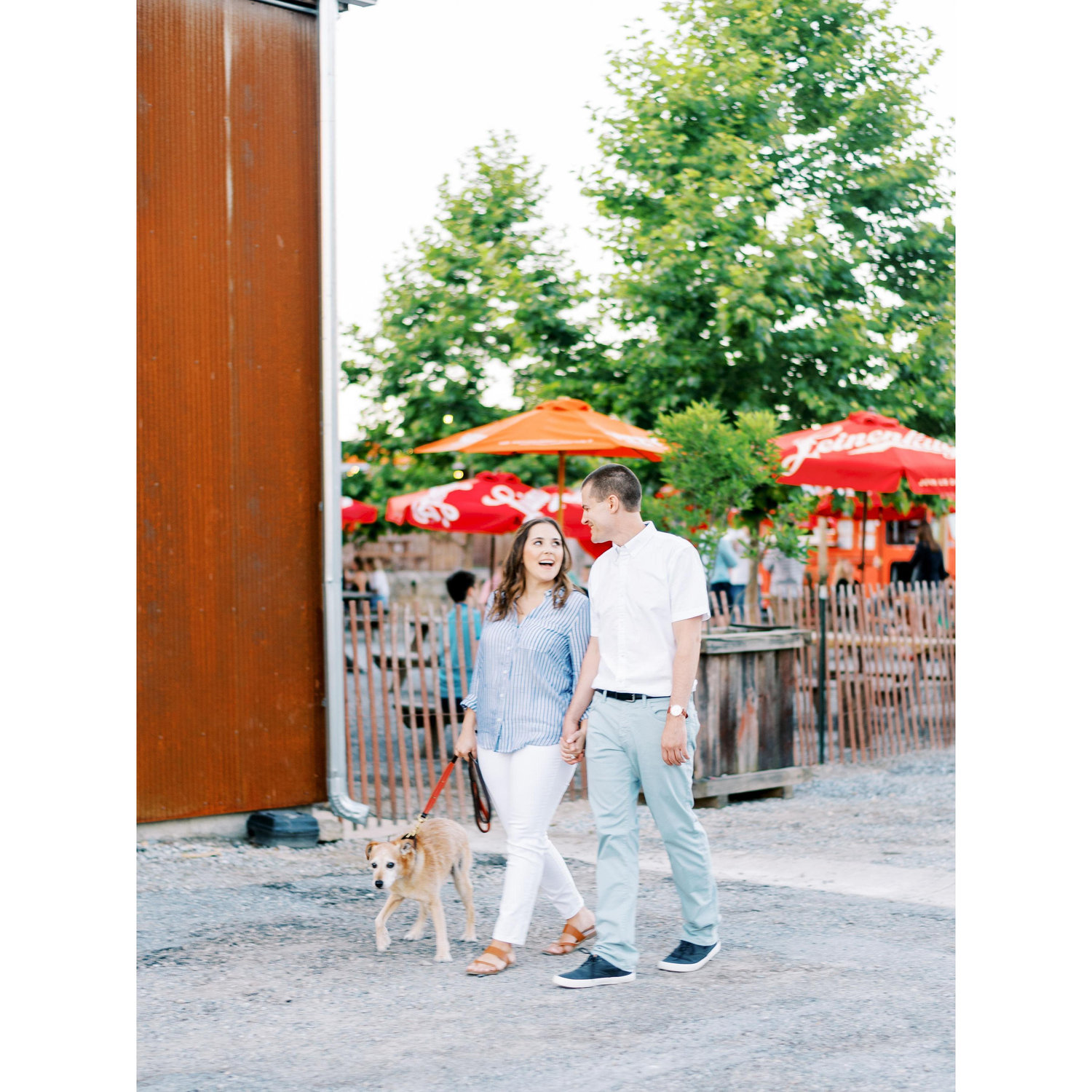 Family photo shoot at The Creamery.