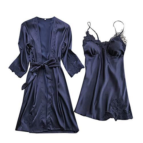 Women Lingerie,WensLTD Sexy Lingerie Women Silk Lace Robe Dress Babydoll Nightdress Sleepwear Kimono