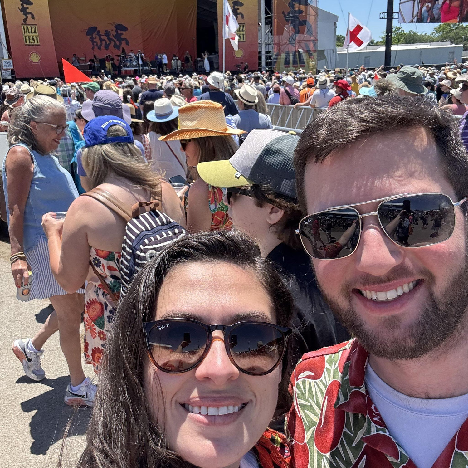 Our first Jazz Fest together