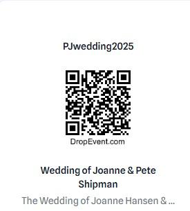 The Wedding Website of Joanne Hansen and Peter Shipman