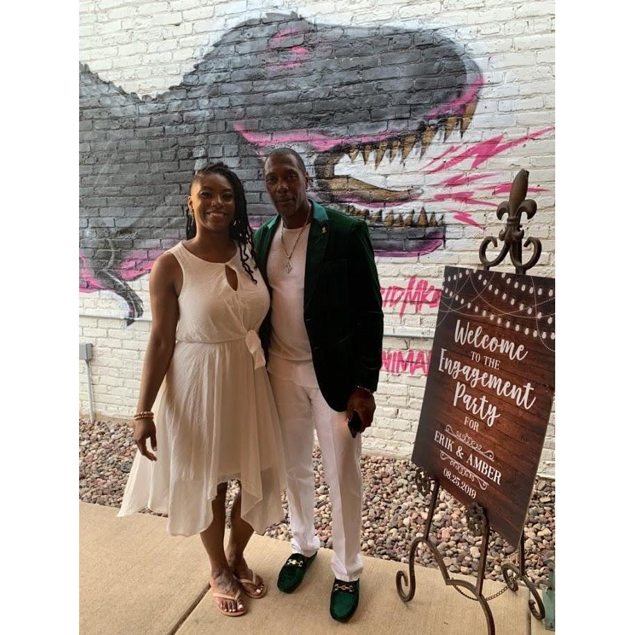 Our engagement party