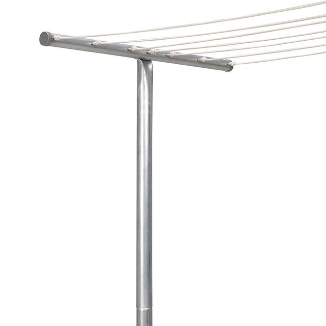 Household Essentials T-2050 Steel Outdoor Clothesline T Post | Single T-Post