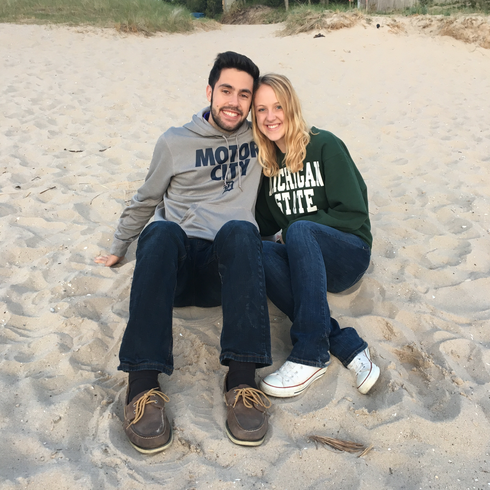 Hanging out in Leland over Memorial Weekend 2017. Little did we know we'd be getting married here just three years later!