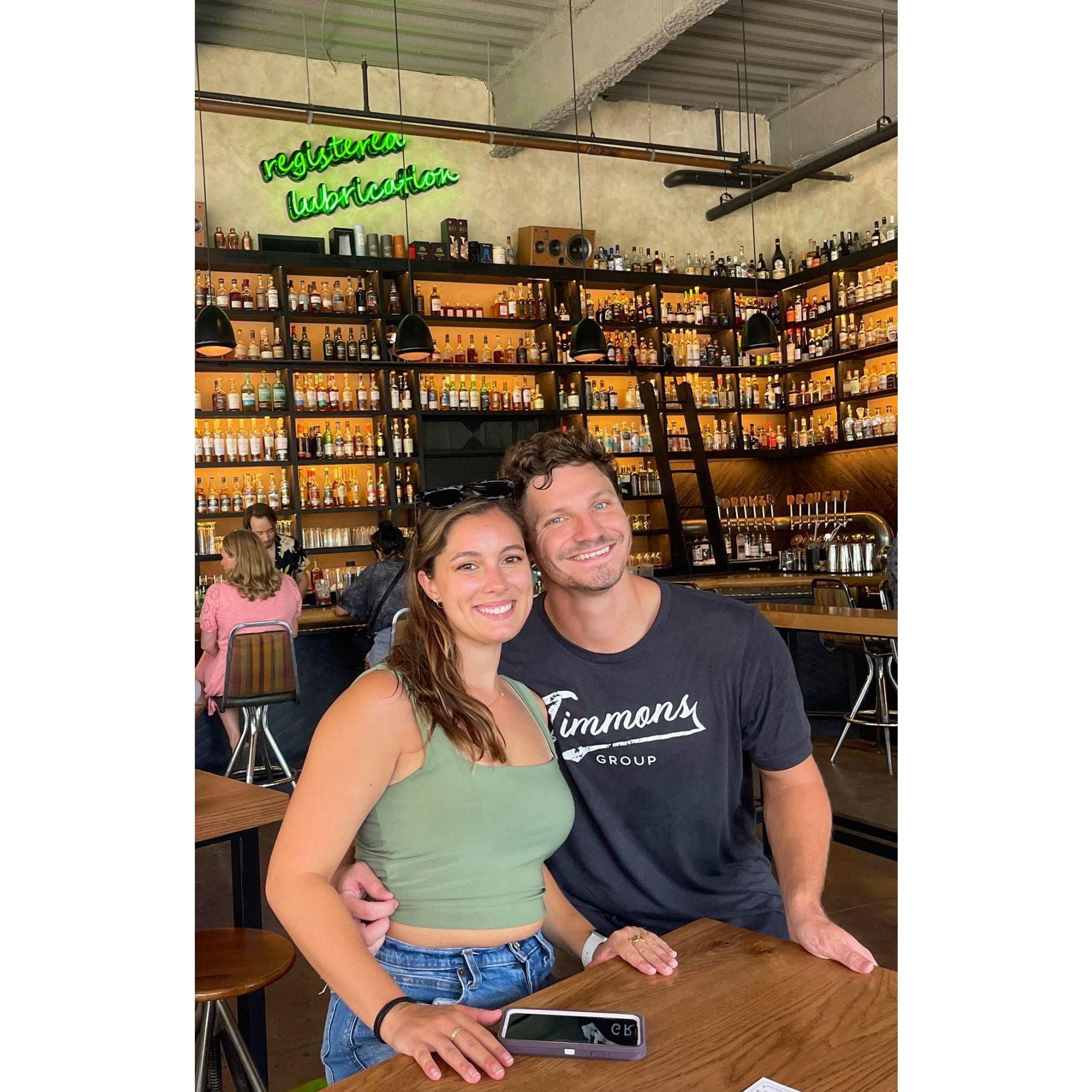 Celebrating Michael’s 21st birthday, and really sweaty from the pedal pub