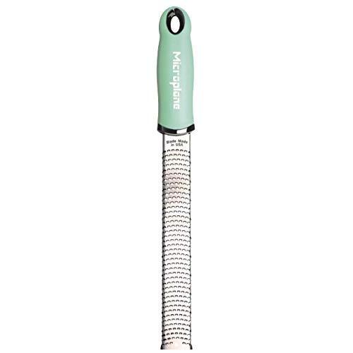 Microplane 46702 Premium Classic Series Zester Grater, 18/8, Retro Green