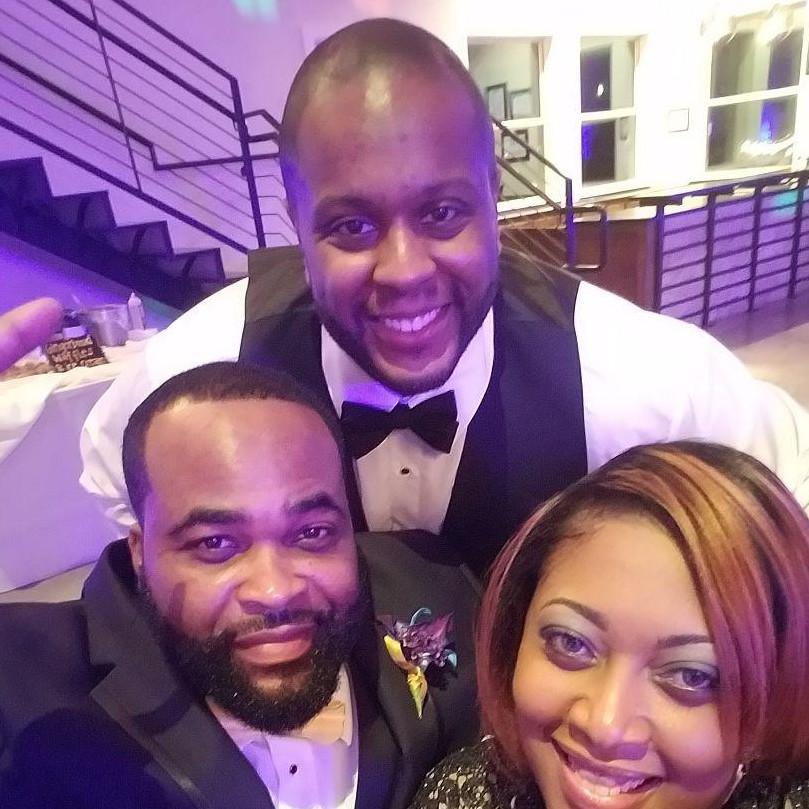 Best man Anthony, Cleveland and Latoya
