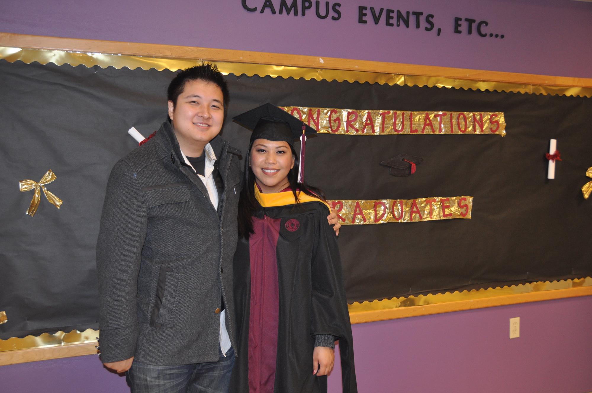 (2013) Nicole’s Grad School Graduation for her Masters of Science in Nursing (Clinical Nurse Leader), TWU Denton, TX