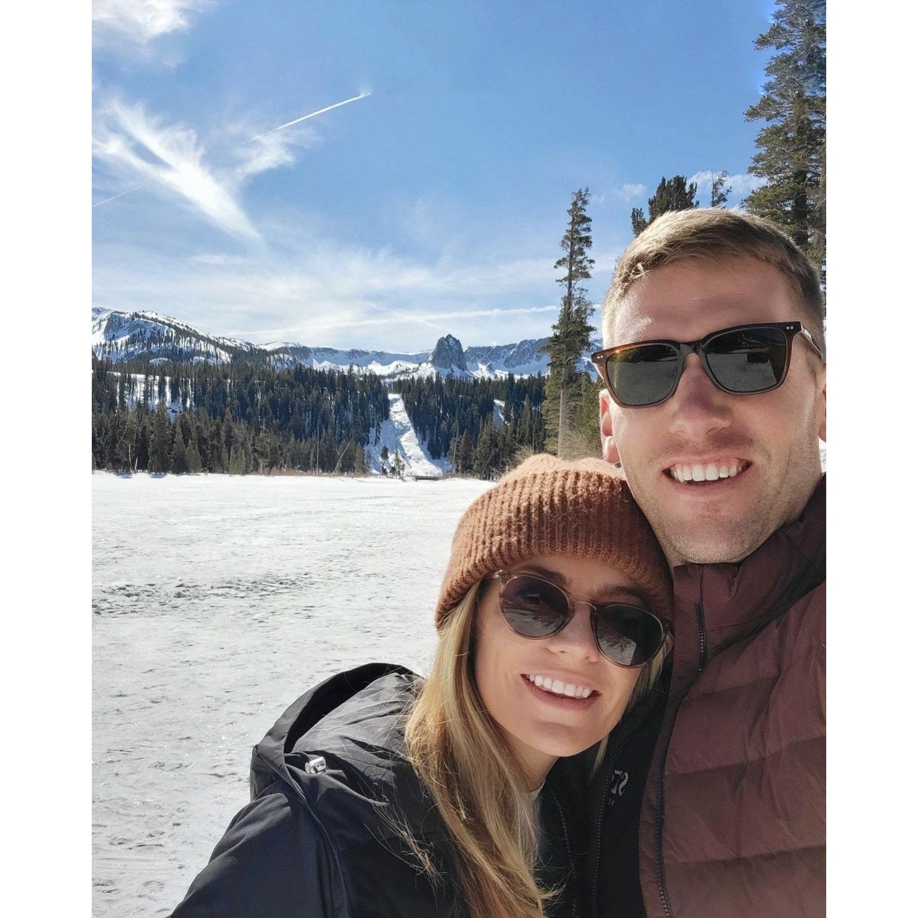 First trip to Mammoth together