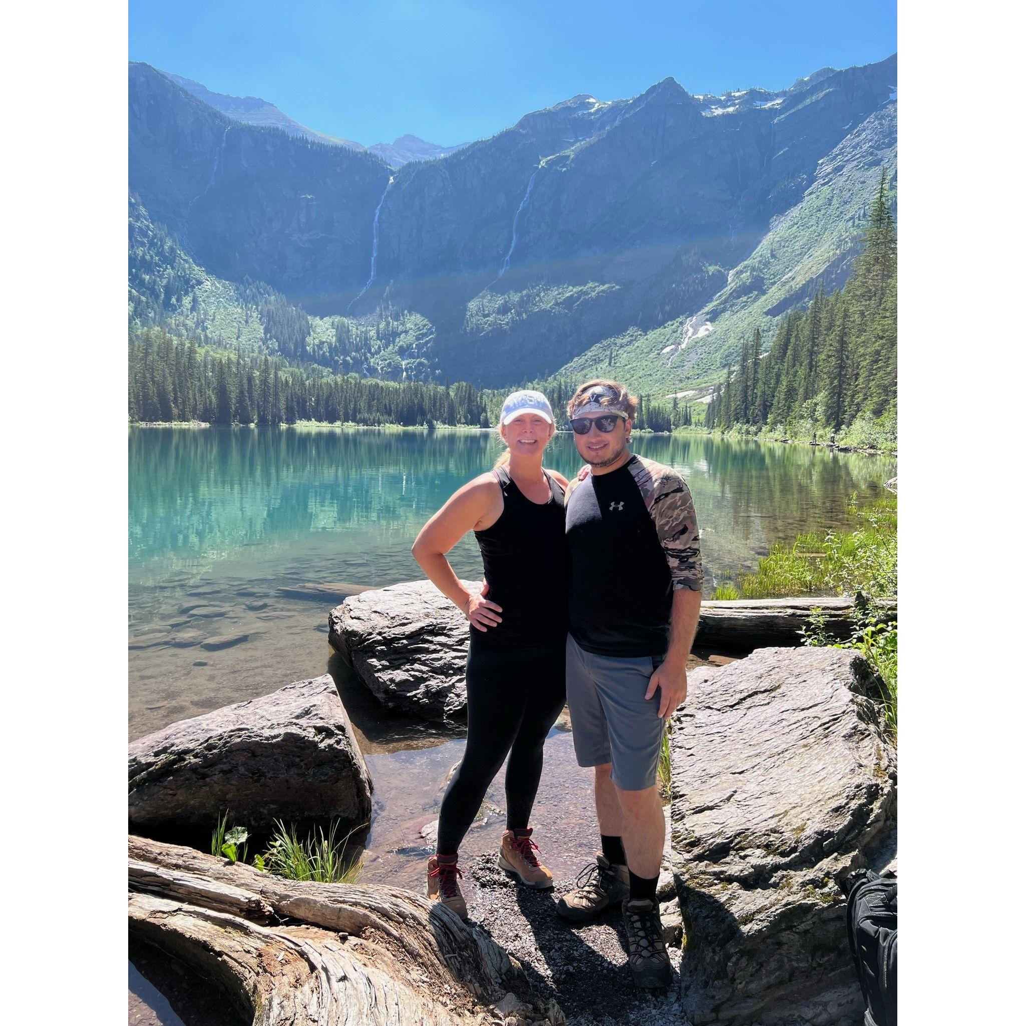 Hike to Avalanche Lake in Glacier National Park (where Keely thought Shad may propose... turns out he didn't)