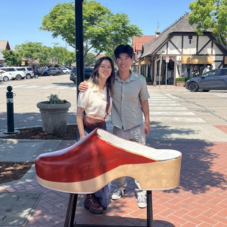 A cute little town called Solvang that we stopped by during one our trips from LA to the Bay Area.