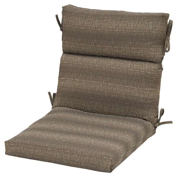 Plantation Patterns Dining Chair Cushion, Dover Stripe