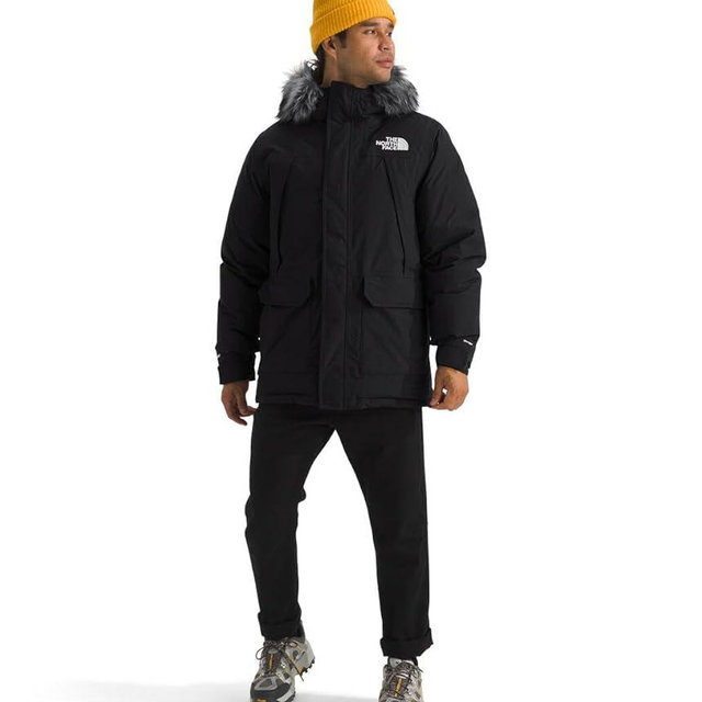 THE NORTH FACE Men's McMurdo Parka | Long Waterproof Winter Jacket With 600 Fill Waterfowl Down Insulation