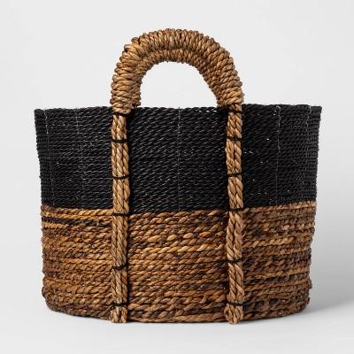 Blocked Basket Black - Threshold™