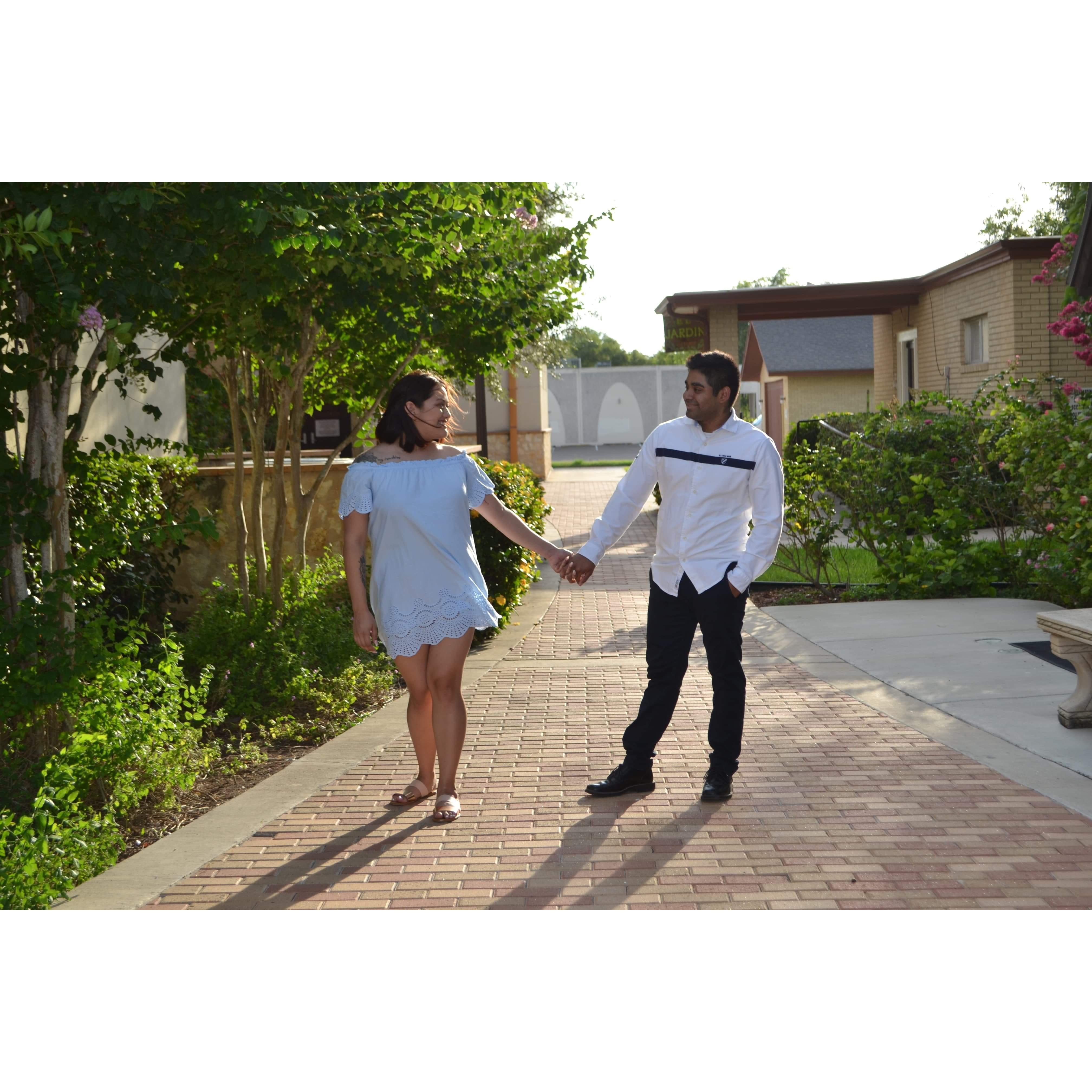 One of our favorite engagement pictures from our shoot!