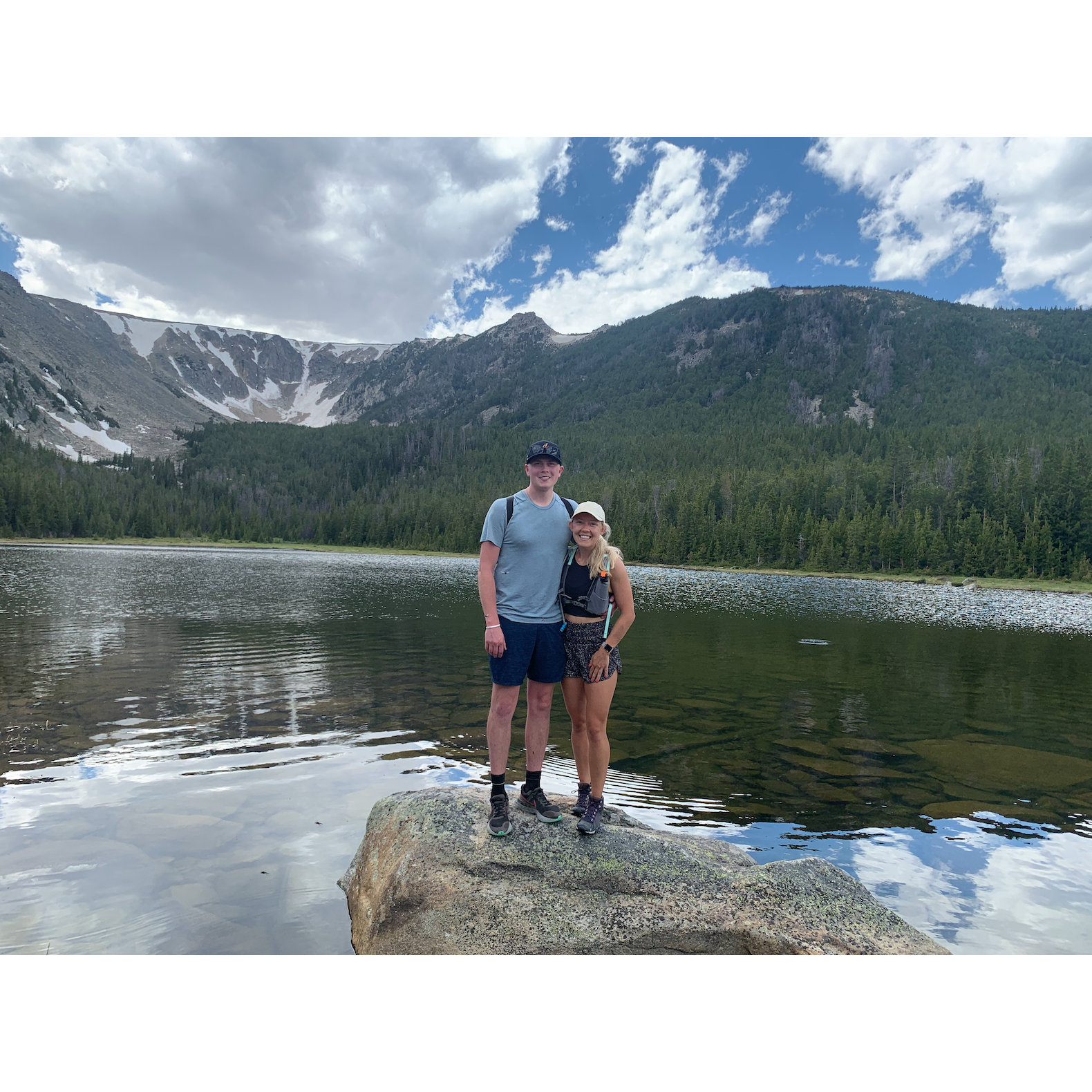 Hike to Basin Lake in Red Lodge, MT.